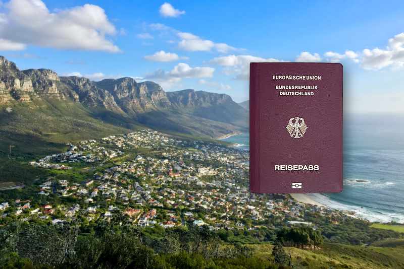 Reisepass Südafrika