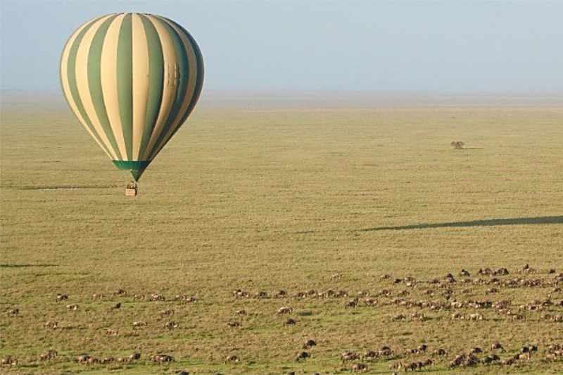 Ballonfahrten im Ruaha National Park, Tanzania