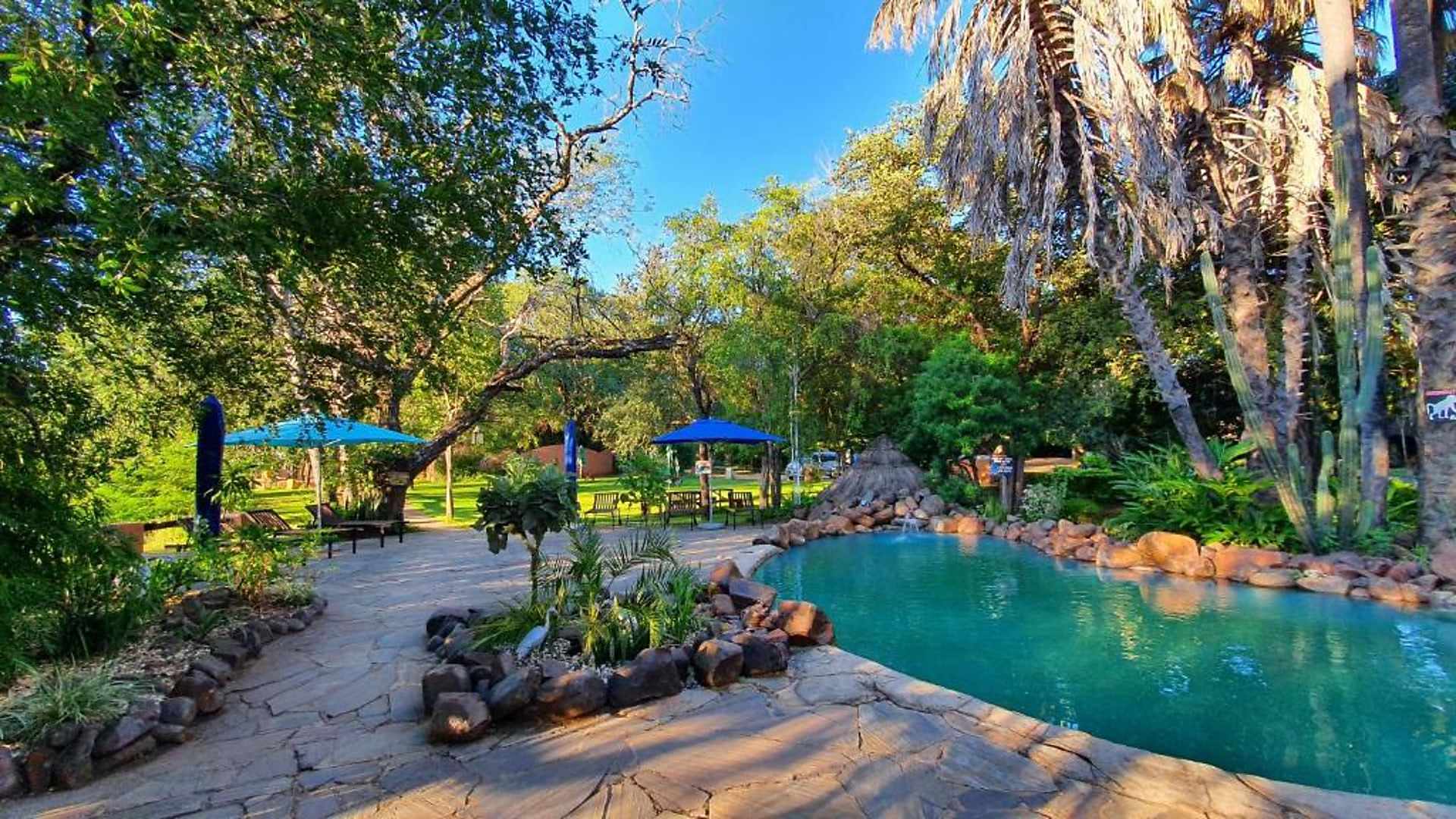 Maramba River Lodge, erfrischender Pool