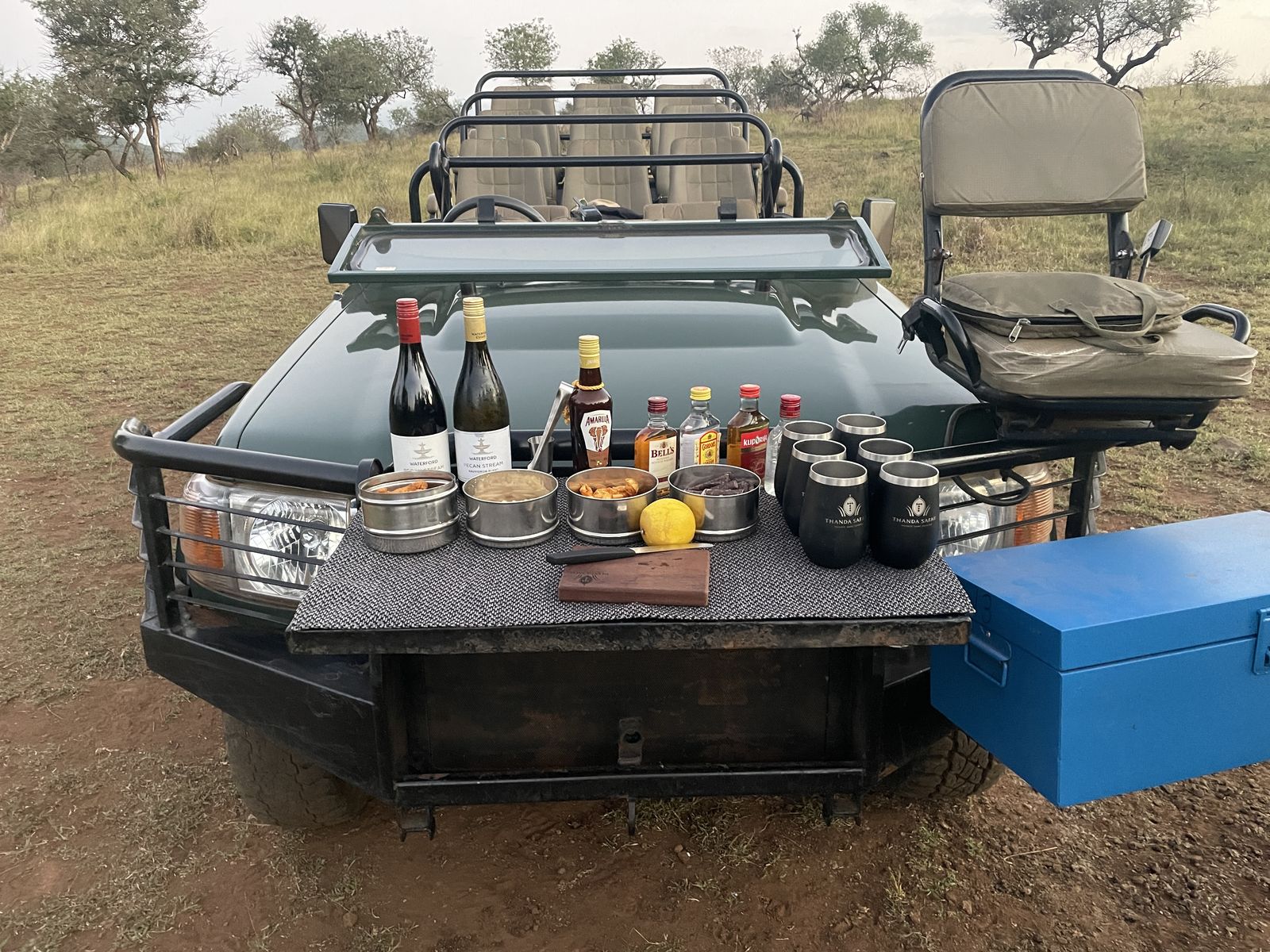 Thanda Game Reserve, Sundowner