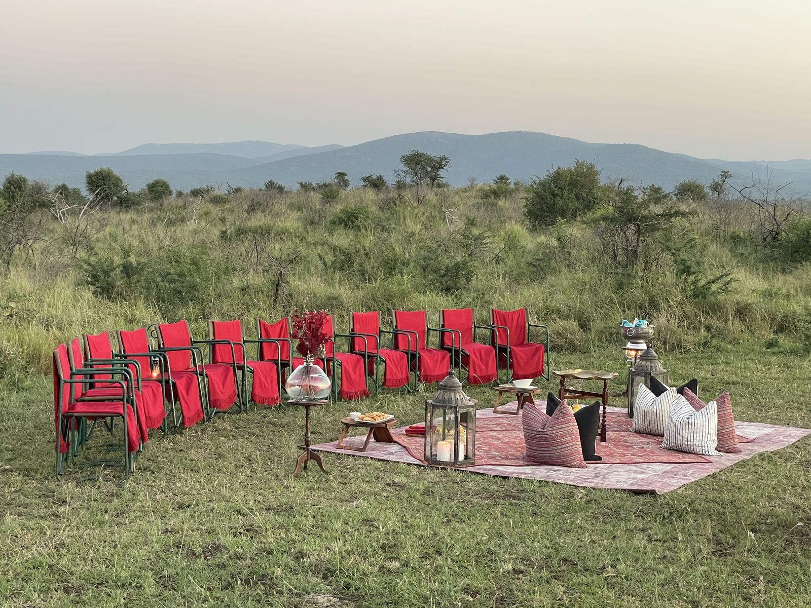 Thanda Game Reserve, Sundowner