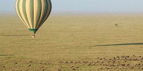 Ballonfahrten im Ruaha National Park, Tanzania