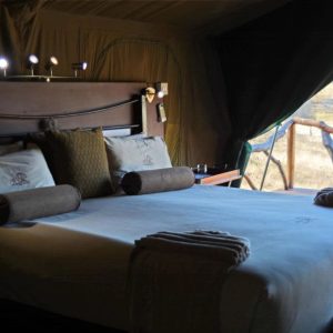 Camp Savuti, Zelte