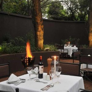 Falaza Tented Lodge Abendessen