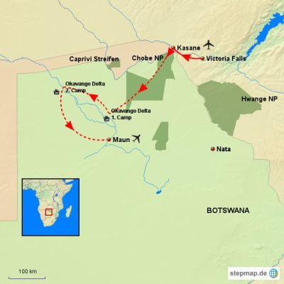 Focus on Botswana Routemap