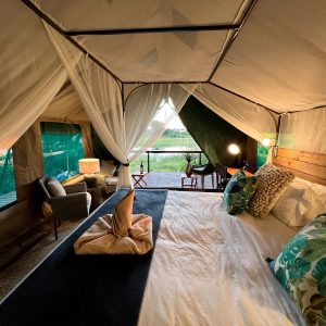Kala Camp, Zelte