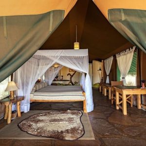 Kibo Safari Camp, Zimmer