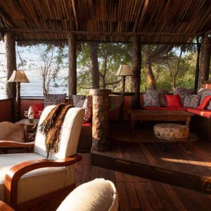 Gemütliche Lounge