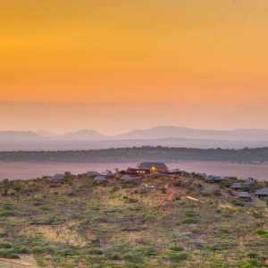 Lahia Tented Lodge - Lodge from distance