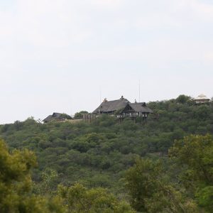 Nambiti Hills Private Game Lodge aus der Ferne
