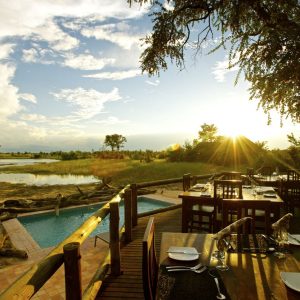 Nehimba Safari Lodge Deck