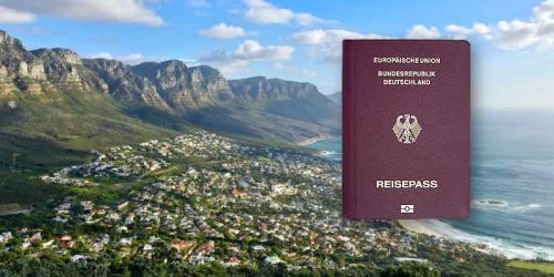 Reisepass Südafrika