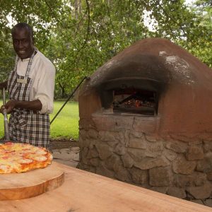 frische Pizza