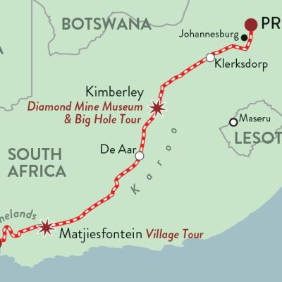 Rovos Rail Pretoria nach Kapstadt