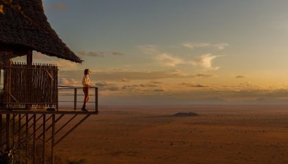 Ausblick vom Soroi Lions Bluff Camp