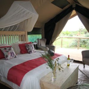 Tlouwana Camp, Innenansicht