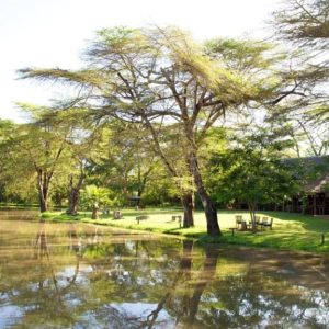 Voyager Ziwani Camp, Gartenanlage