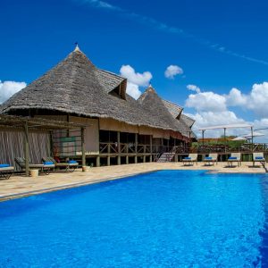 Pool bei Tag
